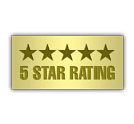 5 Star Rating