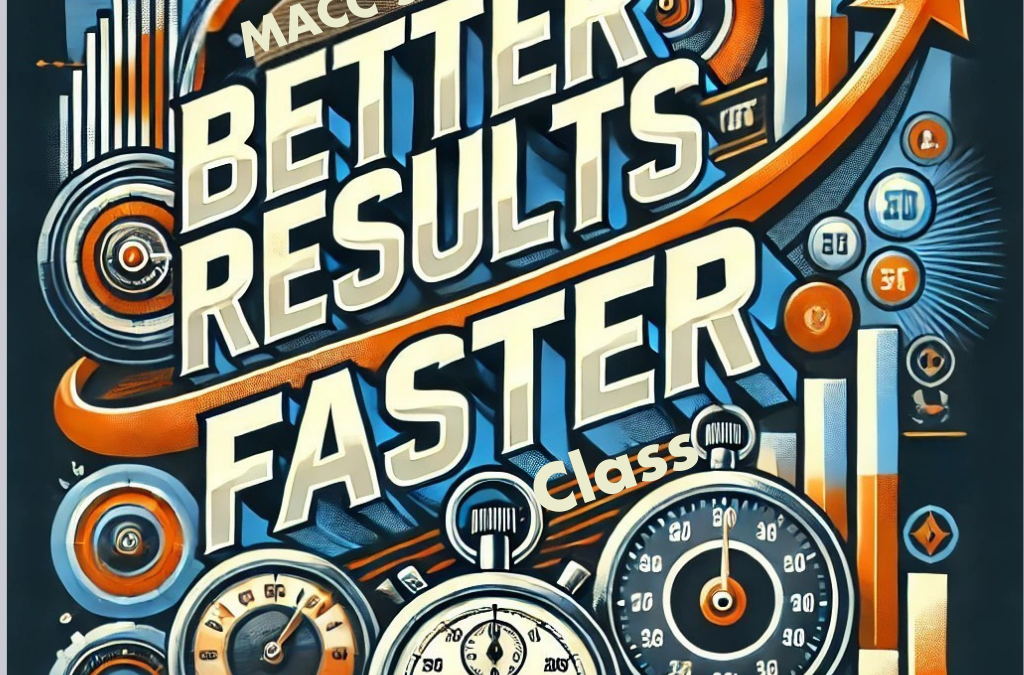 Better Results Faster